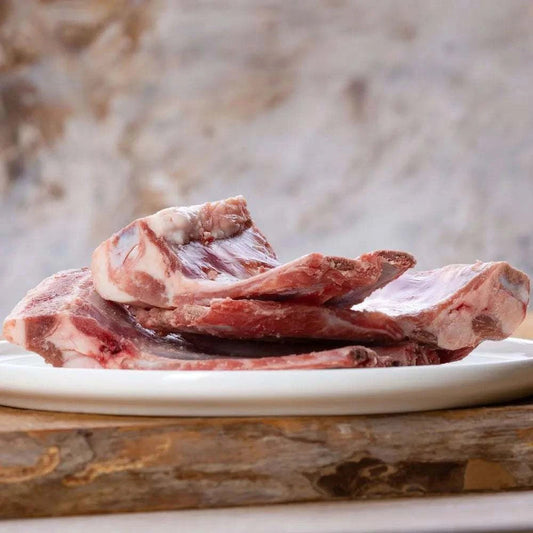 Lamsribbeenderen, hele stukken