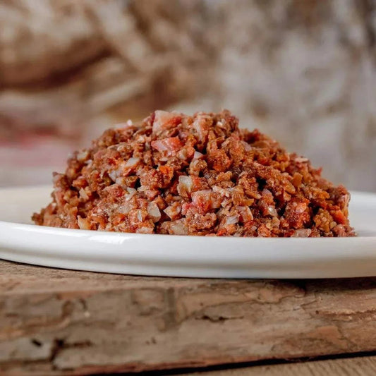 Compleet Menu Paard, gemalen